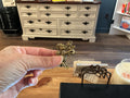 Brass dragon with child