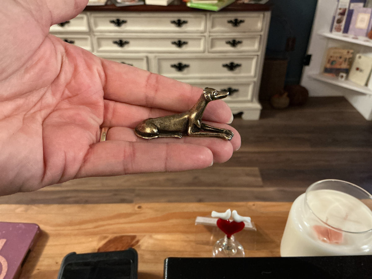 Brass greyhound