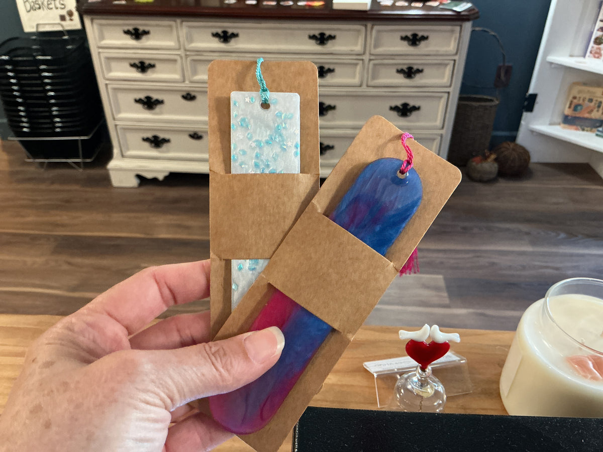 Resin bookmarks by Courtney
