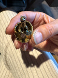 Brass Dino egg