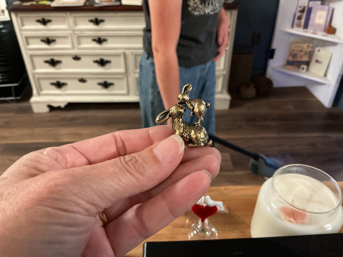 Brass bunnies