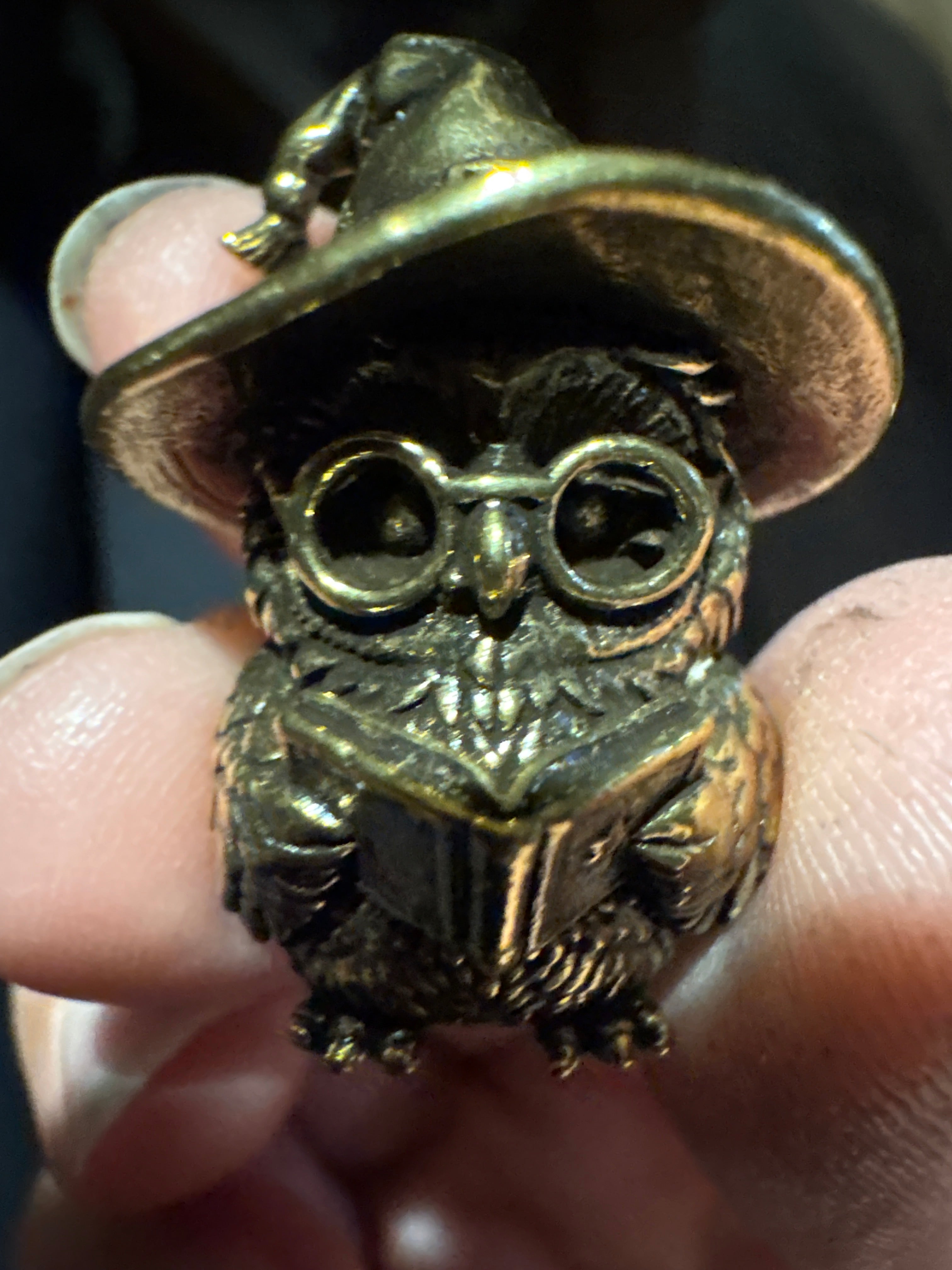 Brass Wizard owl