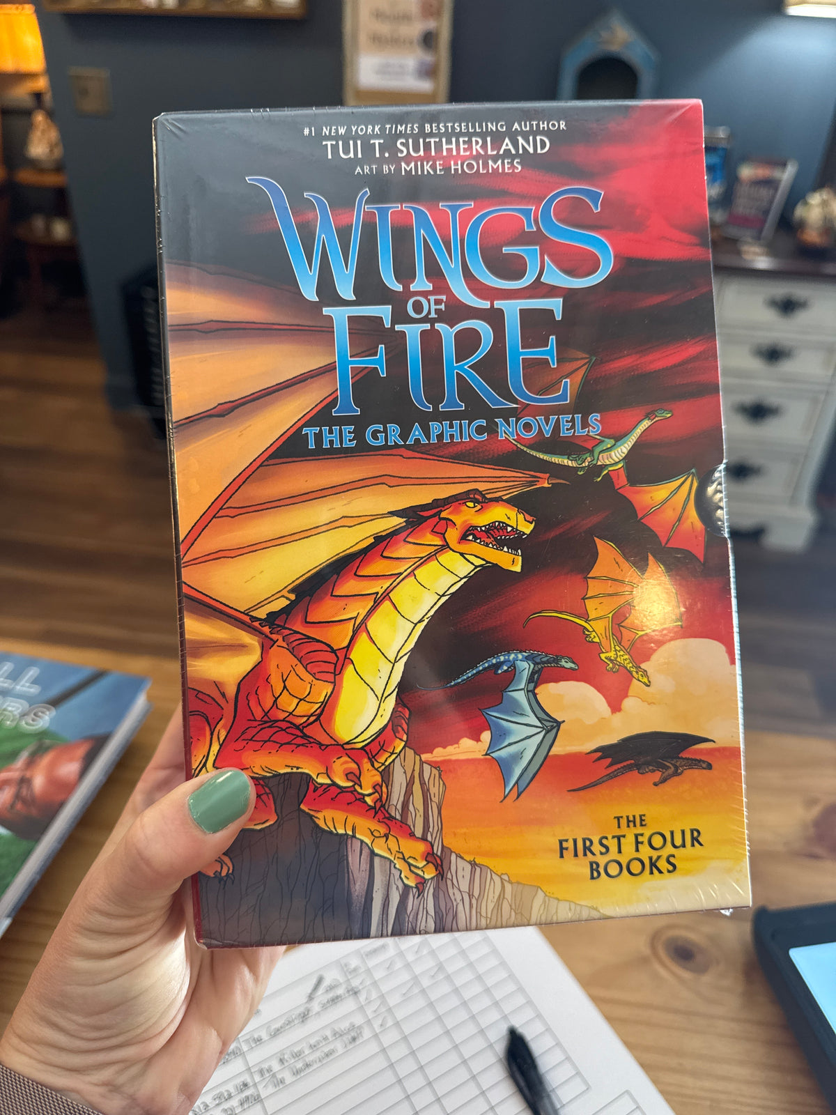 Wings of Fire Graphic Novels 1-4