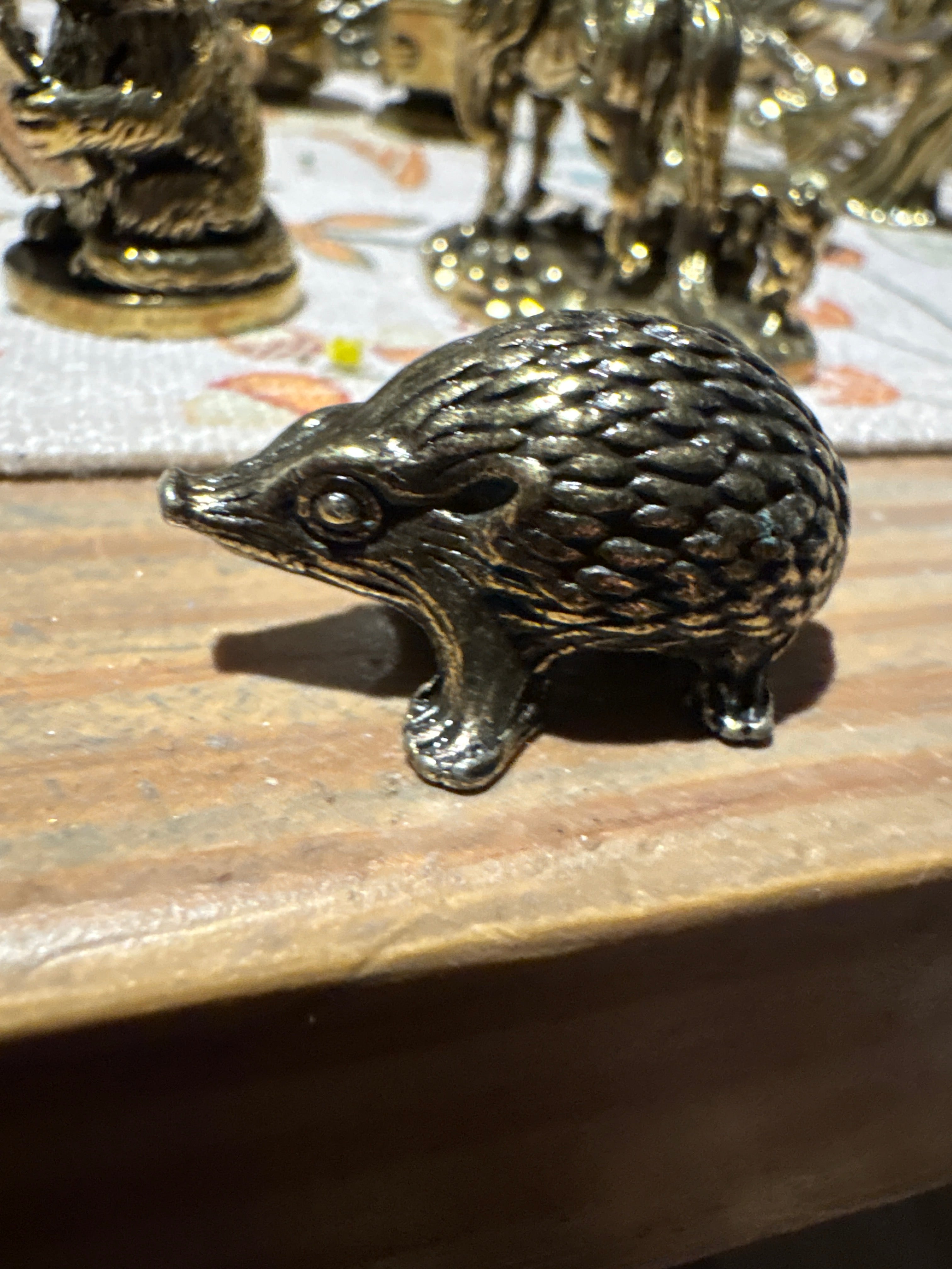 Brass hedgehog