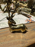 Brass mini deer