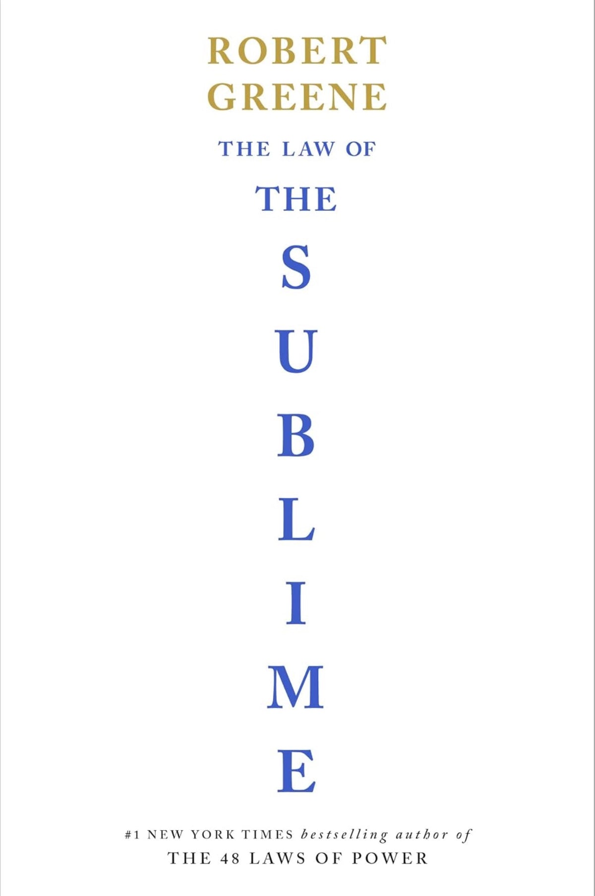 Th Law of the Sublime
