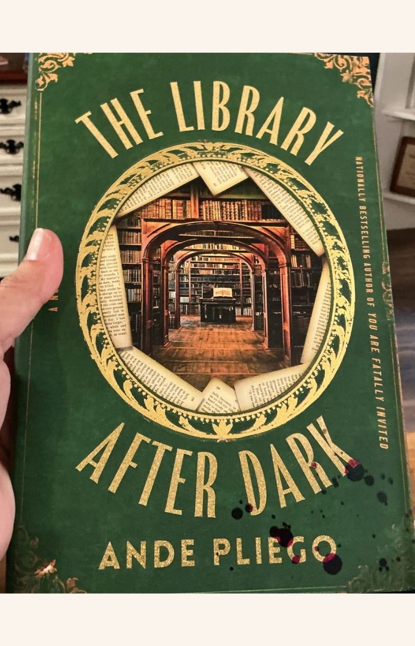 The library after dark